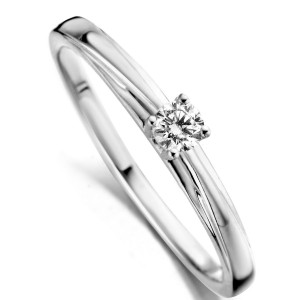 R44235B/54 Dulci Nea wit goud 18kt ring
