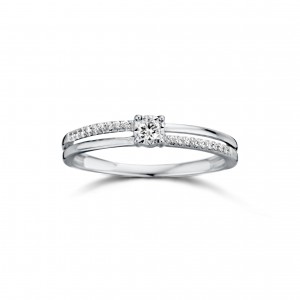 RG68760/52 Dulci Nea ring witgoud 18kt