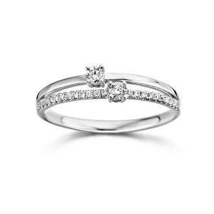 R444234/54 Dulci Nea ring witgoud 18kt