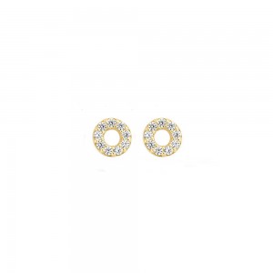 7193YZI Blush Earrings Yellow gold 14kt