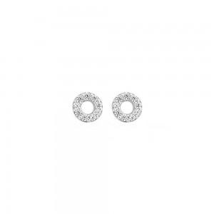 7193WZI Blush Earrings white gold 14kt
