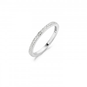 1119WZI Bague Blush Or blanc 14 Carats