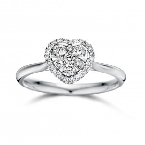 RL5240/55 Dulci Nea ring witgoud 18kt