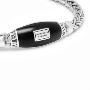 J171 Buddha To Buddha armband Katja XS zwart onyx