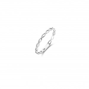 1220WGO Bague Blush Or blanc 14k