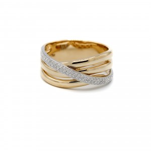 E10R0083B A Touch of Elegance Ring Goud 18 kt