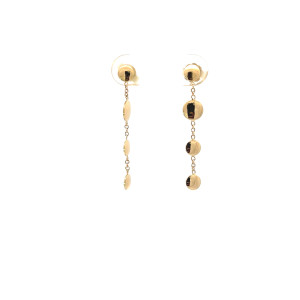 B11S11096G A Touch of Elegance Slingeroorbellen Goud 18kt