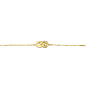 E10A0203G A Touch of Elegance Armband Goud 18 kt
