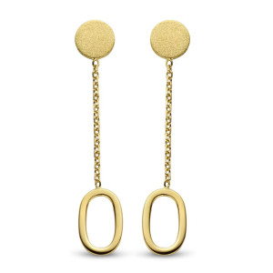 F02S0221 Femme Adorée Oorslinger Goud 18KT