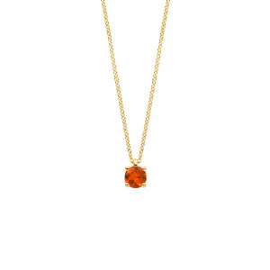 3200YCI Blush (November) Ketting geel goud 14kt
