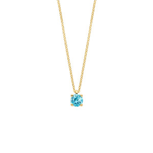 3200YBT Blush (Maart) Ketting geel goud 14kt