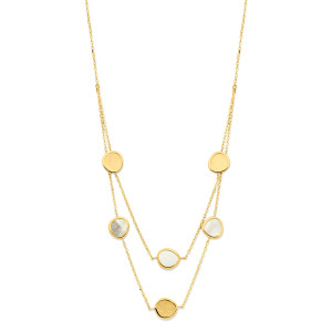 F01C0140 Femme Adorée Halsketting geelgoud 18kt
