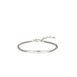 907 Buddha To Buddha Mini Armband Essential Bar Zilver