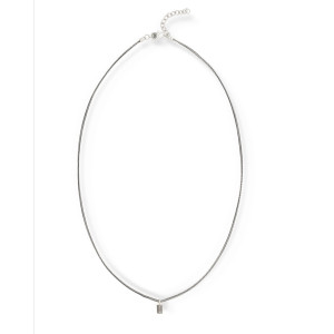860 Buddha To Buddha Stacking Ketting Barbara Zilver 50cm