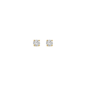 LG7001Y Blush Lab Diamonds Oorknoppen Geelgoud 14kt