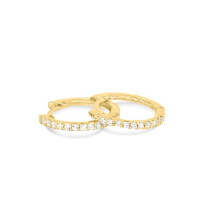 B11B11155G Huiscollectie Oorbellen Goud 18kt