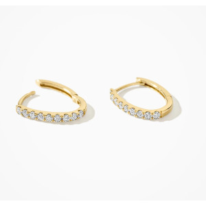 LG7008Y Blush Lab Diamonds Oorbellen Geelgoud 14kt