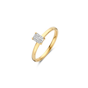 LG1020Y Blush Lab Diamonds Ring Geelgoud 14kt