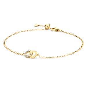 2223YZI Blush Armband geel goud 14kt