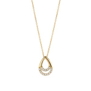 3195YZI Blush Ketting geel goud 14kt