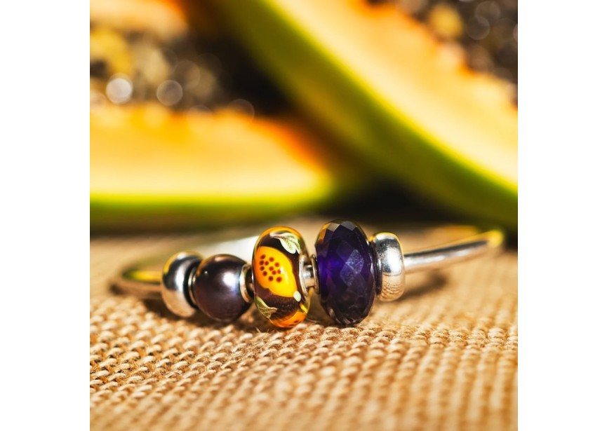 www.trollbeadsonline.be Trollbeads TGLBE-20482 Papaya d